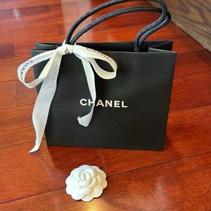 Chanel Shopping Bag with Camellia